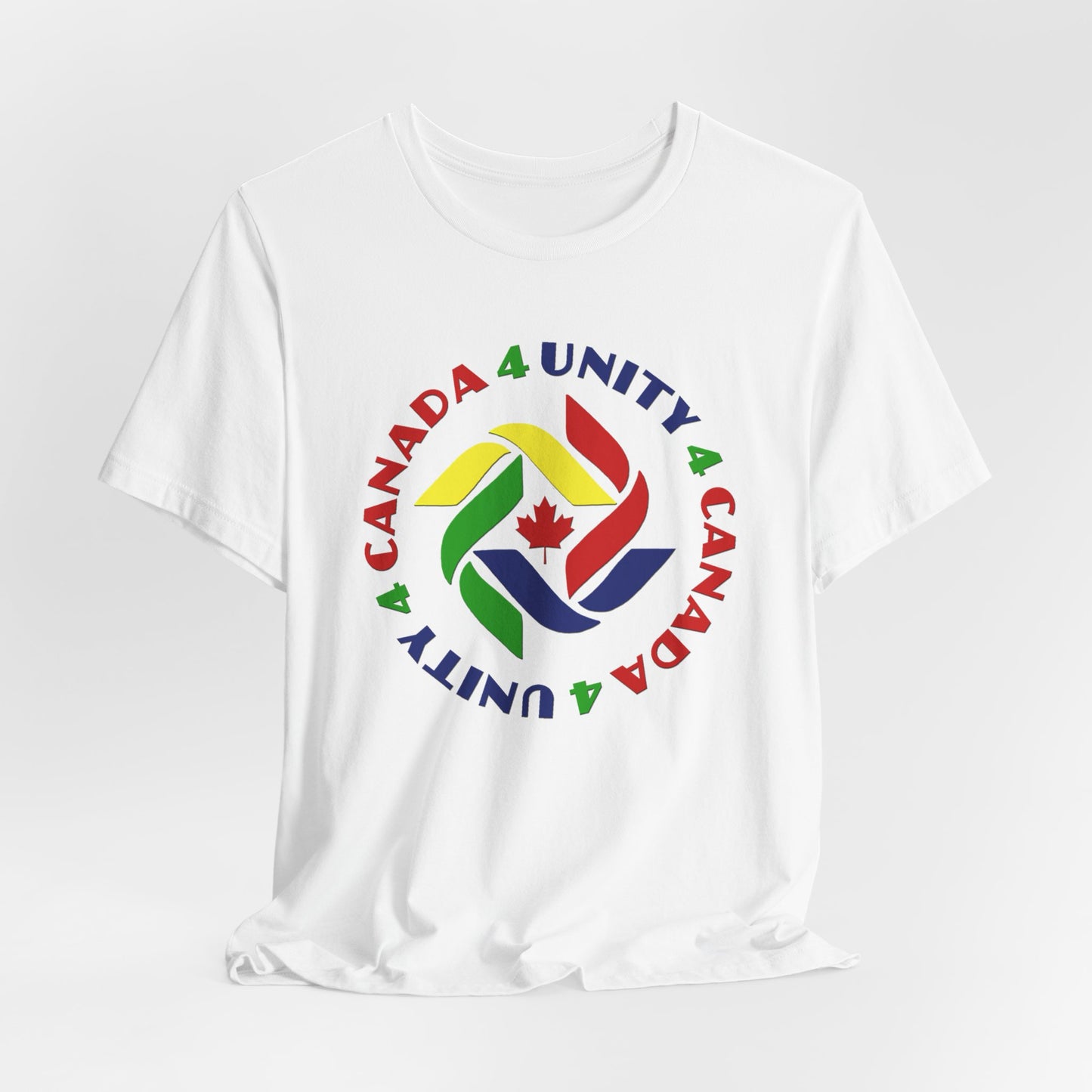 Unity 4 Canada Crayon Colours T-Shirt Short Sleeve