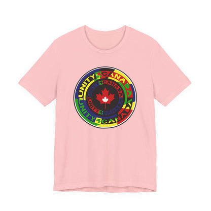 Unity 4 Canada Multi Colour T-Shirt Short Sleeve
