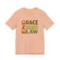 END RACE BASED LAW Earth Tones T-Shirt Short Sleeve