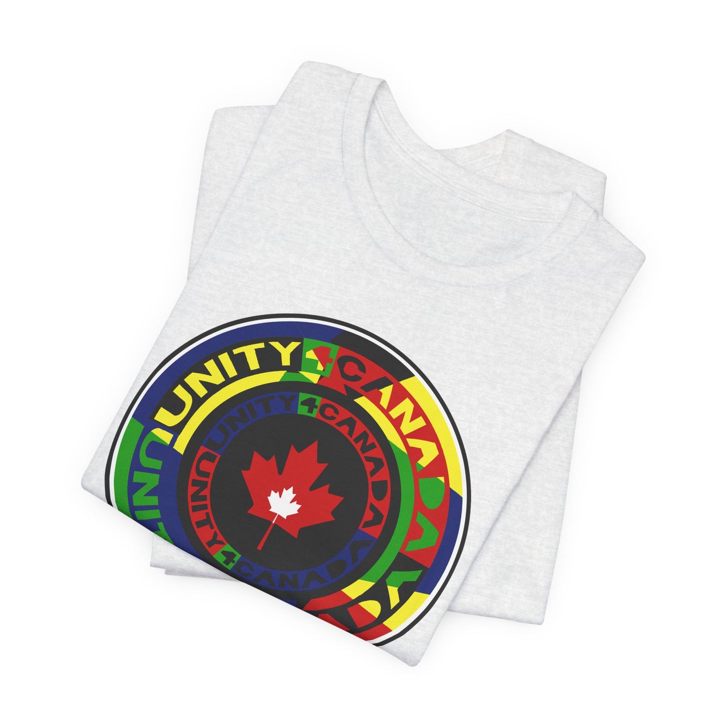 Unity 4 Canada Multi Colour T-Shirt Short Sleeve