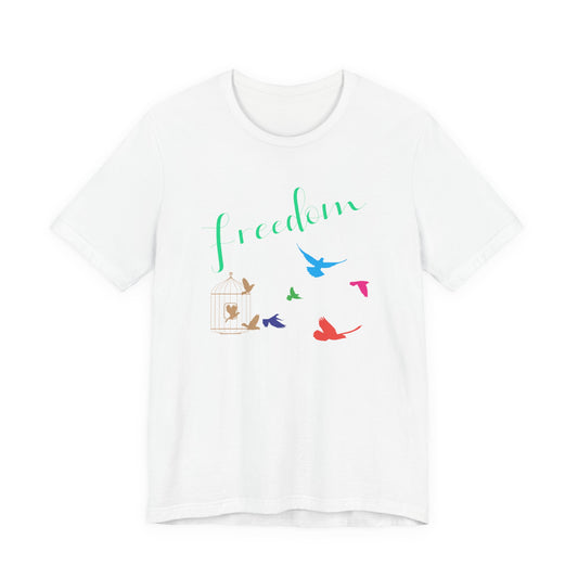 Freedom Birds T‑Shirt Short Sleeve