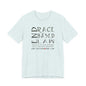 END RACE BASED LAW Canada Slim Grey T-Shirt Short Sleeve