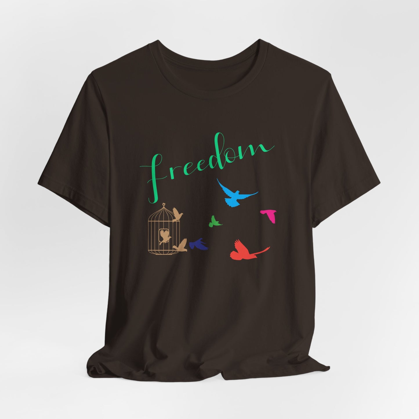 Freedom Birds T‑Shirt Short Sleeve