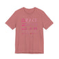 END RACE BASED LAW Canada Slim Pink T-Shirt Short Sleeve