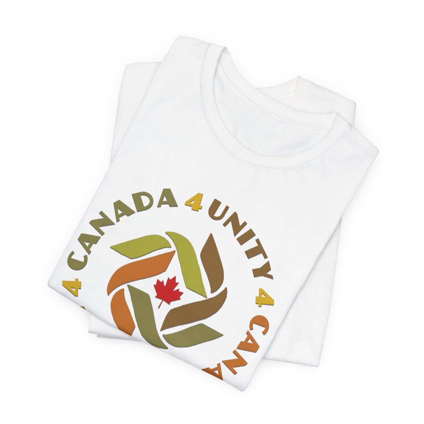 Unity 4 Canada Earth Tones T-Shirt Short Sleeve