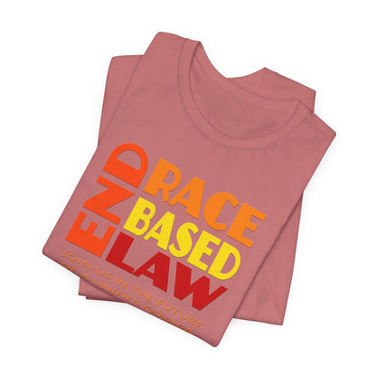 END RACE BASED LAW Canada Sunset T-Shirt Short Sleeve