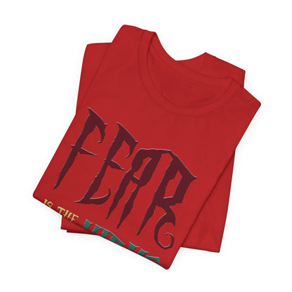 Fear Is The Virus 1 (front) 2 (back) T-Shirt Short Sleeve