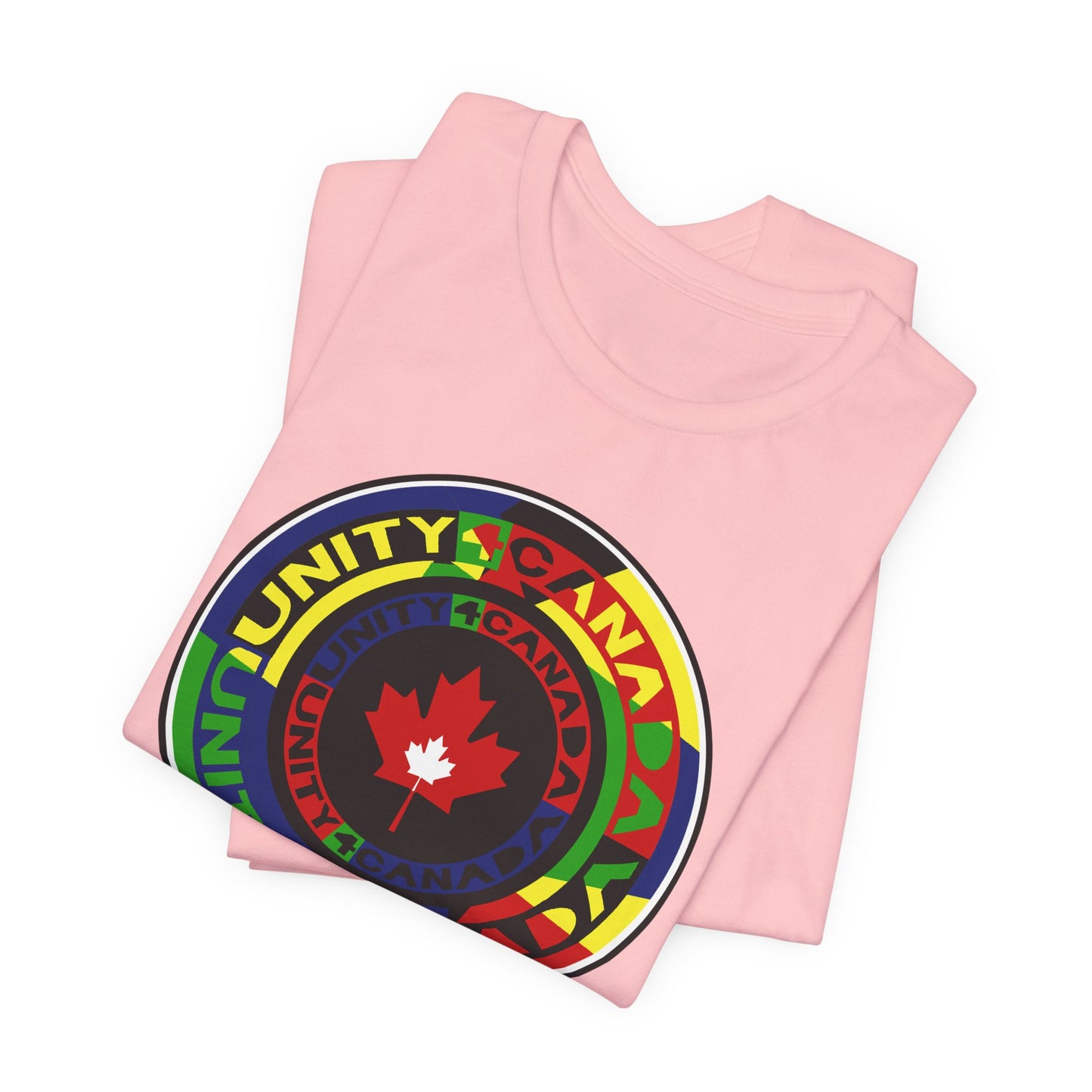 Unity 4 Canada Multi Colour T-Shirt Short Sleeve