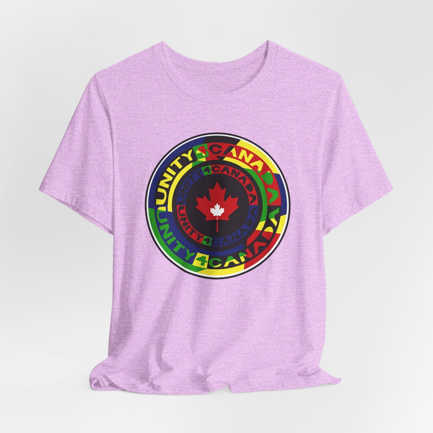 Unity 4 Canada Multi Colour T-Shirt Short Sleeve