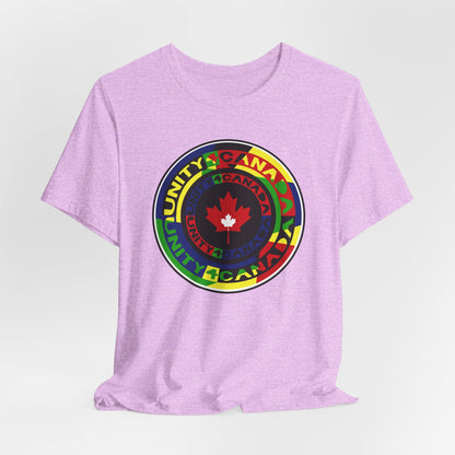 Unity 4 Canada Multi Colour T-Shirt Short Sleeve