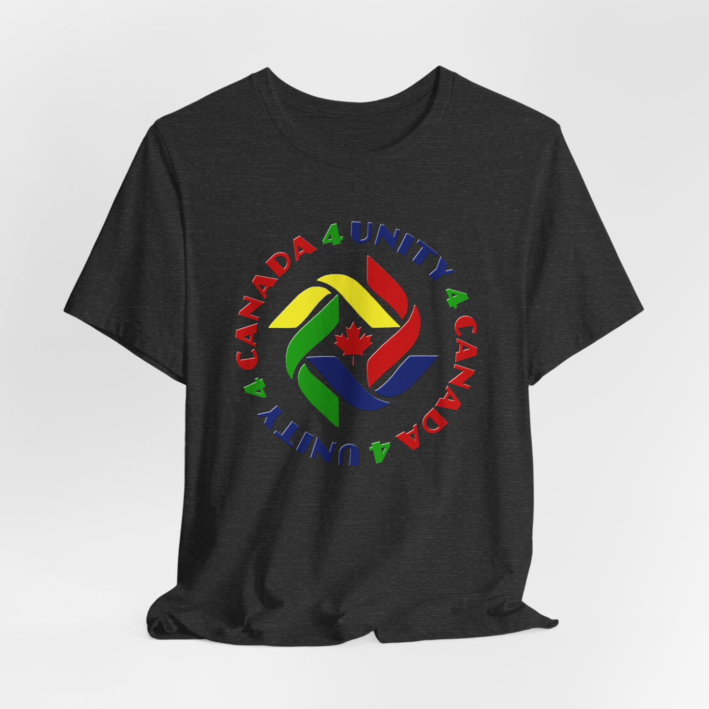 Unity 4 Canada Crayon Colours T-Shirt Short Sleeve