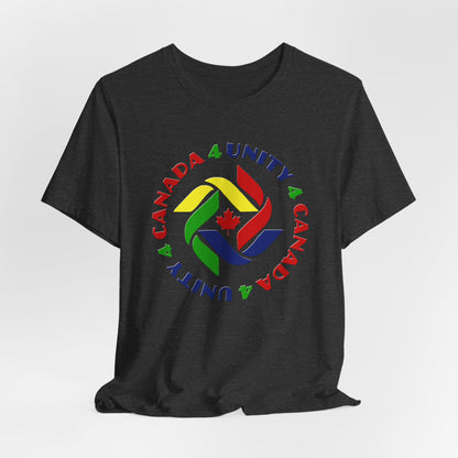 Unity 4 Canada Crayon Colours T-Shirt Short Sleeve