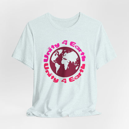 Unity 4 Earth Pink T-Shirt Short Sleeve