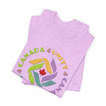 Unity 4 Canada  Pastel T-Shirt Short Sleeve