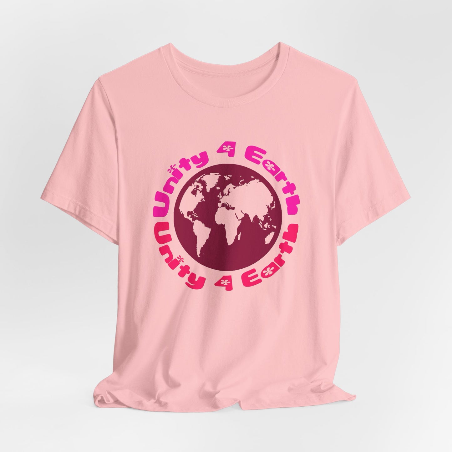 Unity 4 Earth Pink T-Shirt Short Sleeve
