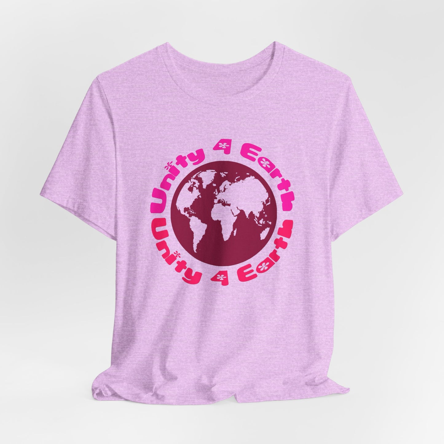 Unity 4 Earth Pink T-Shirt Short Sleeve