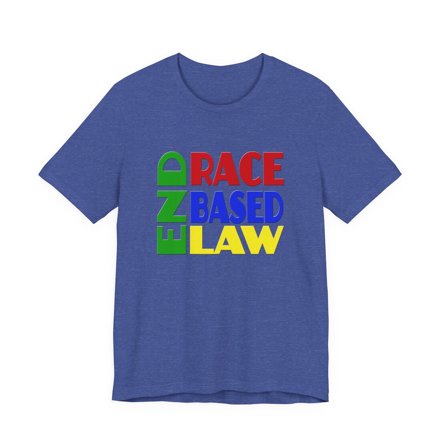 END RACE BASED LAW Crayon Colours T-Shirt Short Sleeve
