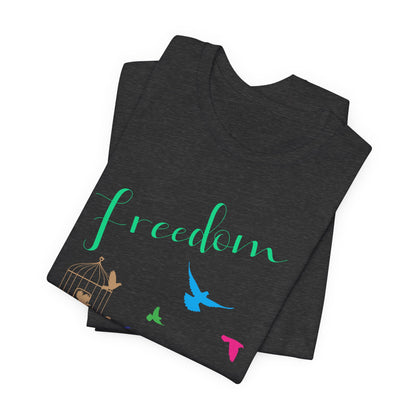 Freedom Birds T‑Shirt Short Sleeve