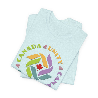 Unity 4 Canada  Pastel T-Shirt Short Sleeve