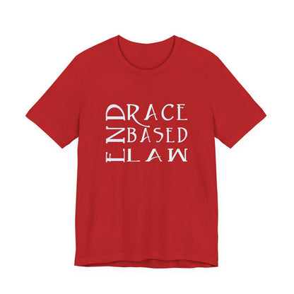 END RACE BASED LAW  Slim Pastel T-Shirt Short Sleeve