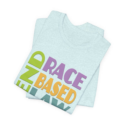 END RACE BASED LAW Pastel T-Shirt Short Sleeve