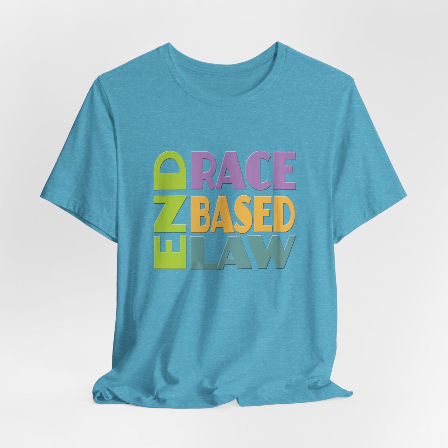 END RACE BASED LAW Pastel T-Shirt Short Sleeve