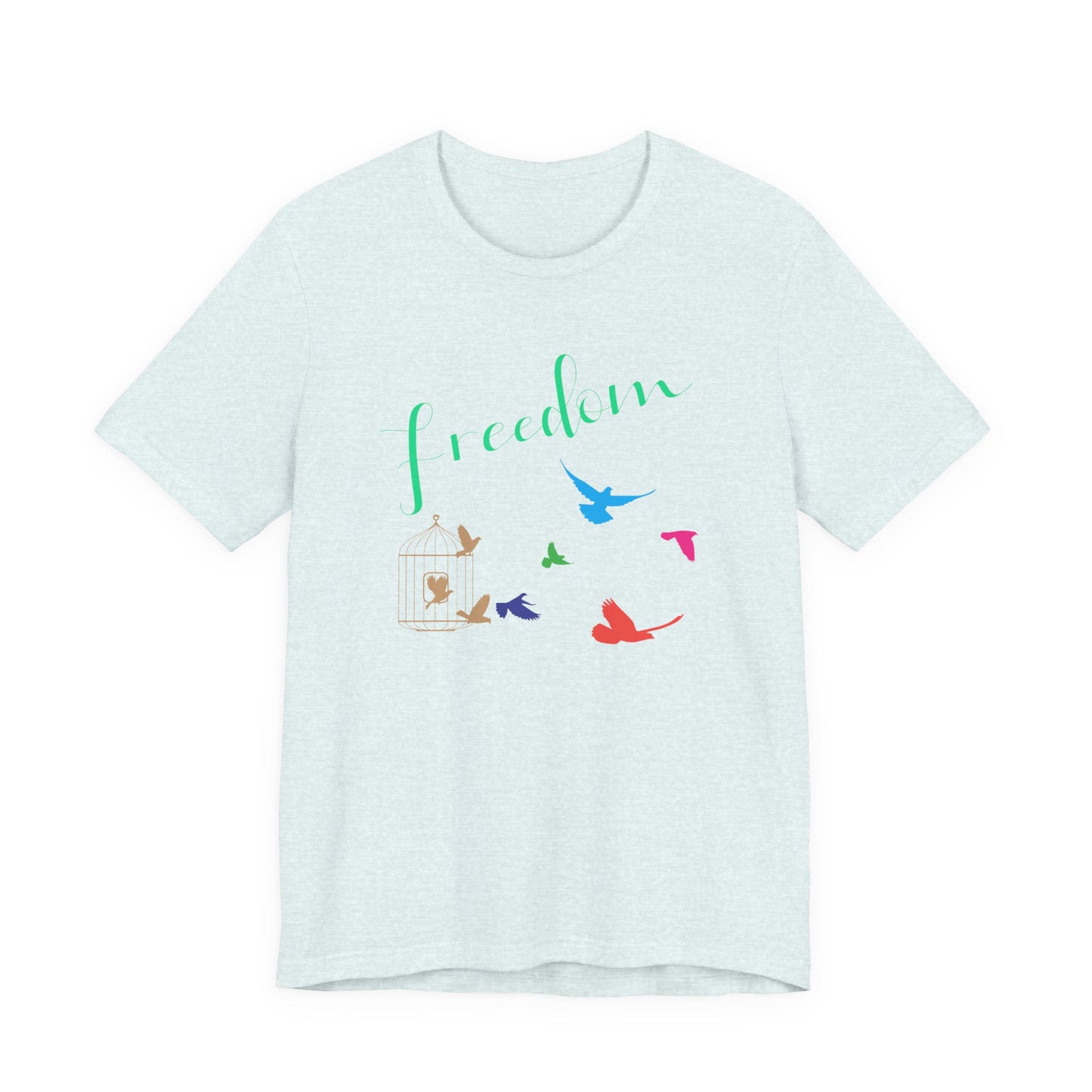 Freedom Birds T‑Shirt Short Sleeve