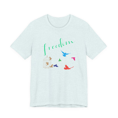 Freedom Birds T‑Shirt Short Sleeve