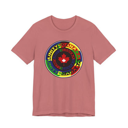 Unity 4 Canada Multi Colour T-Shirt Short Sleeve