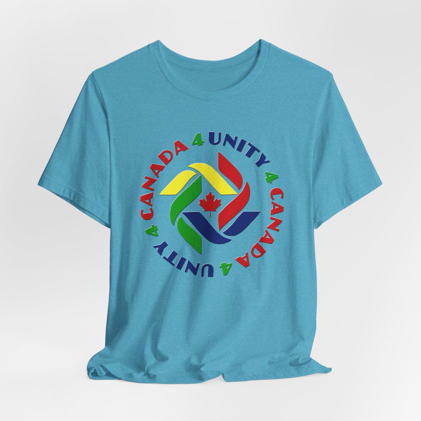 Unity 4 Canada Crayon Colours T-Shirt Short Sleeve