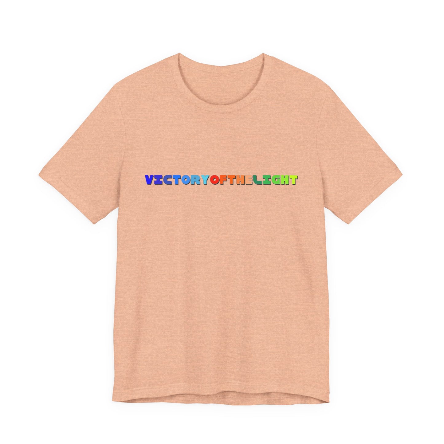 Victory Of The Light Multi Colour Banner T-Shirt Short Sleeve