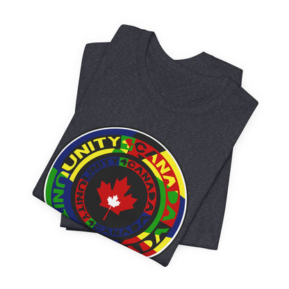 Unity 4 Canada Multi Colour T-Shirt Short Sleeve
