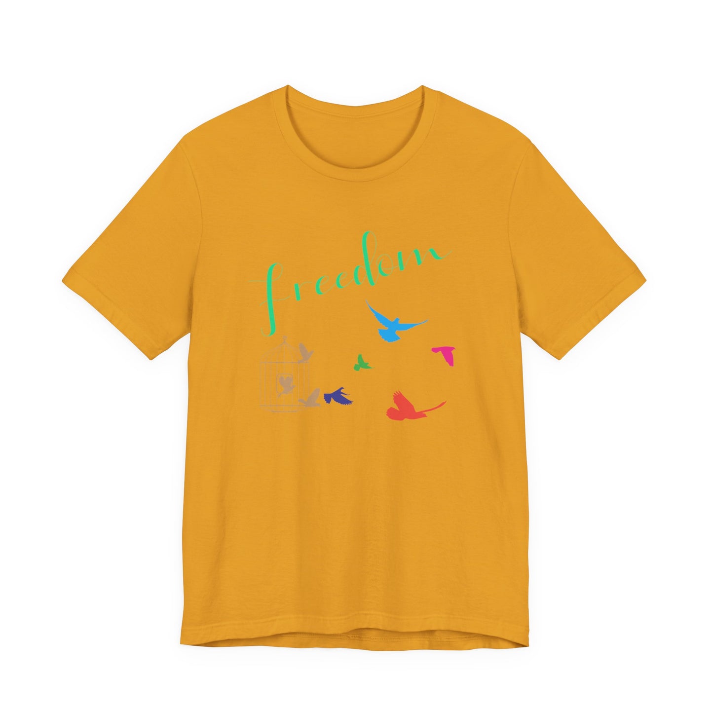 Freedom Birds T‑Shirt Short Sleeve