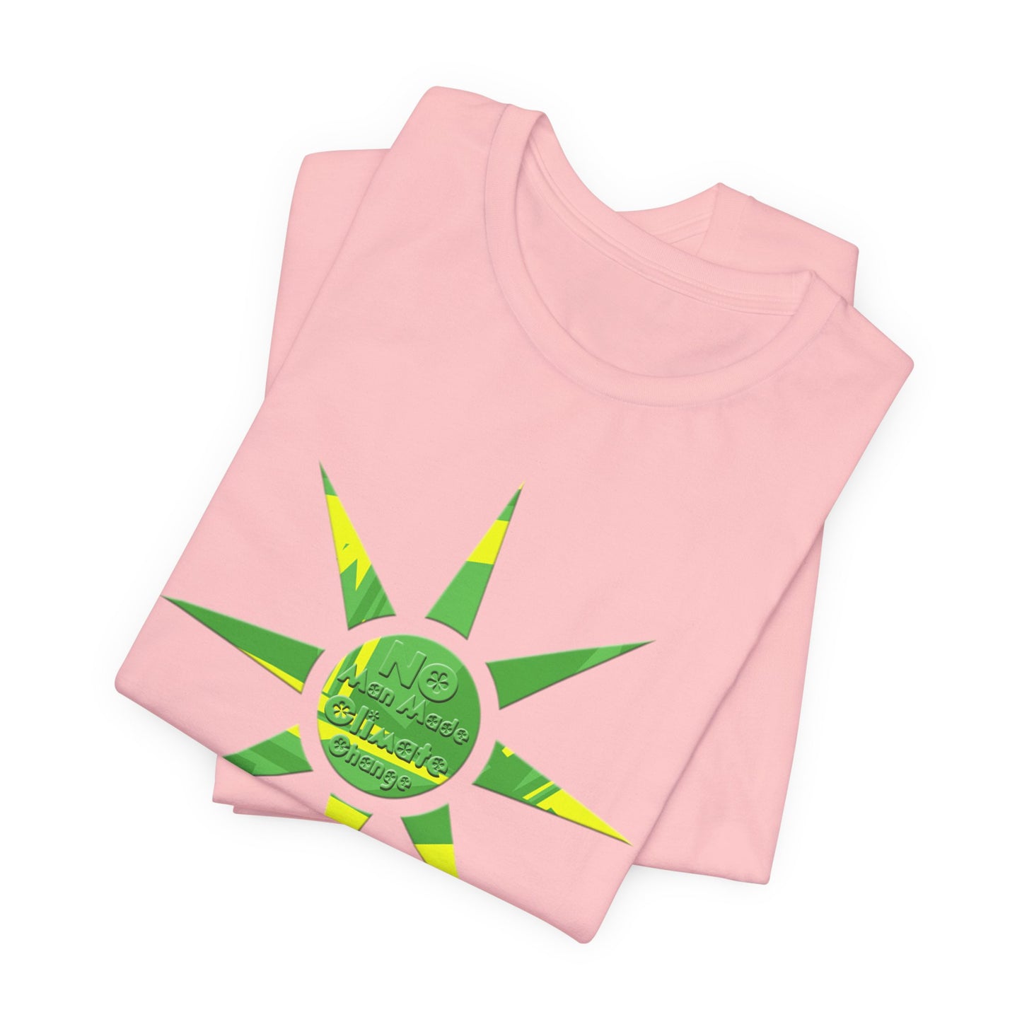 No Man Made Climate Change T-Shirt Short Sleeve