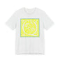 Q Scroll Yellow T-Shirt Short Sleeve