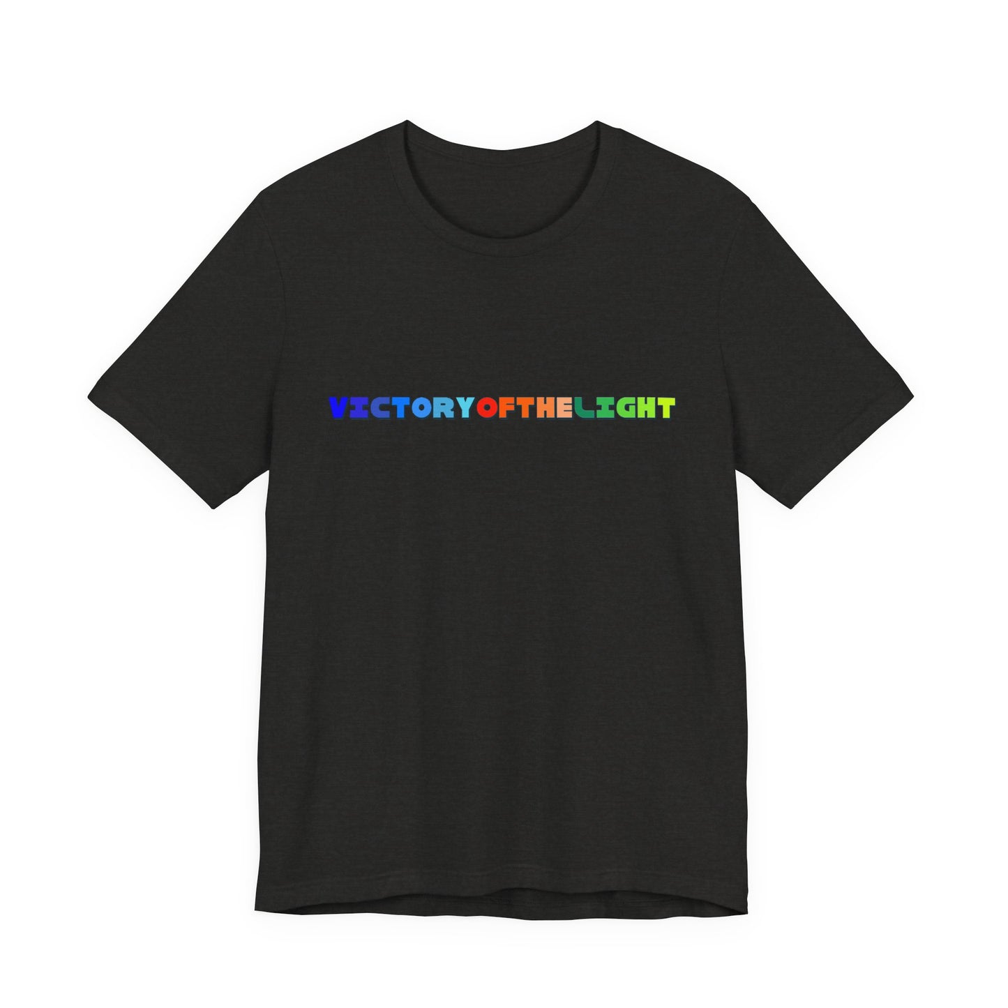 Victory Of The Light Multi Colour Banner T-Shirt Short Sleeve