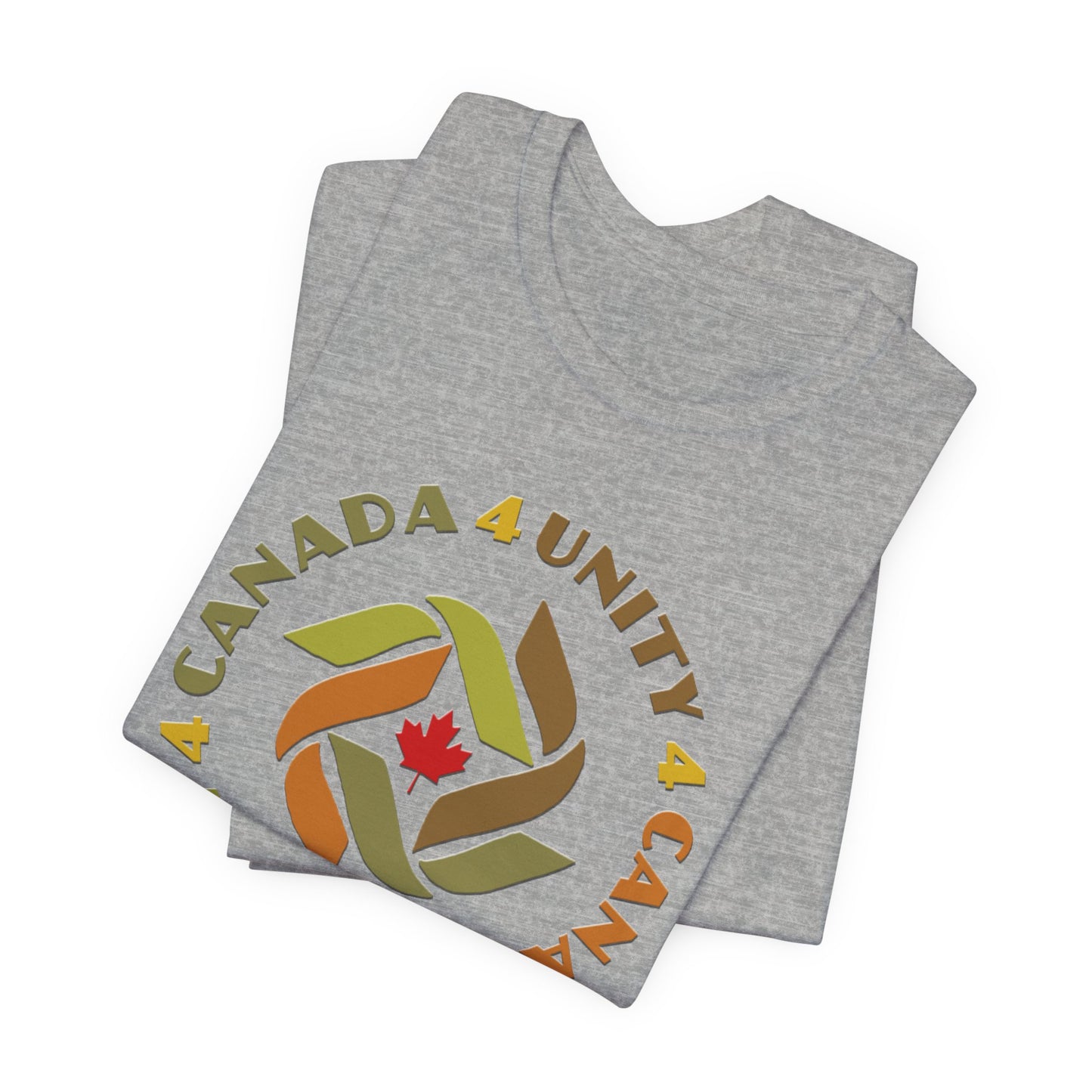 Unity 4 Canada Earth Tones T-Shirt Short Sleeve