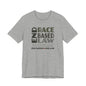 END RACE BASED LAW Canada Grey T-Shirt Short Sleeve