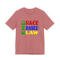 END RACE BASED LAW Crayon Colours T-Shirt Short Sleeve