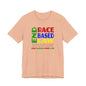 END RACE BASED LAW Canada Crayon Colours T-Shirt Short Sleeve