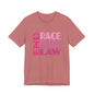 END RACE BASED LAW Pink T-Shirt Short Sleeve