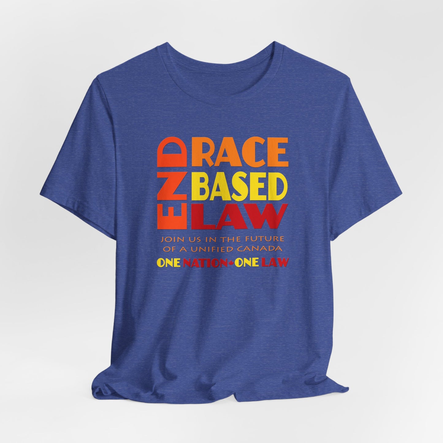 END RACE BASED LAW Canada Sunset T-Shirt Short Sleeve
