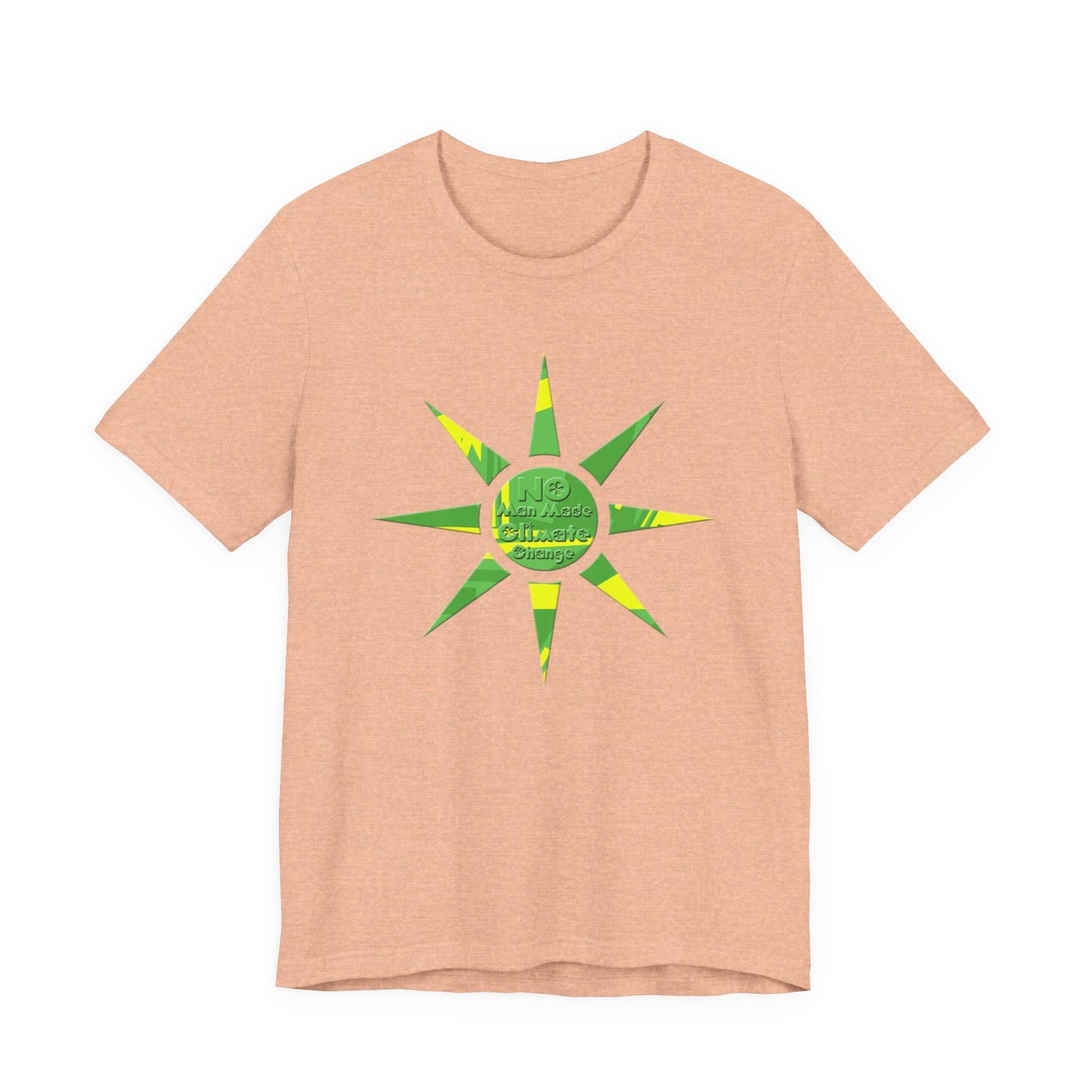 No Man Made Climate Change T-Shirt Short Sleeve