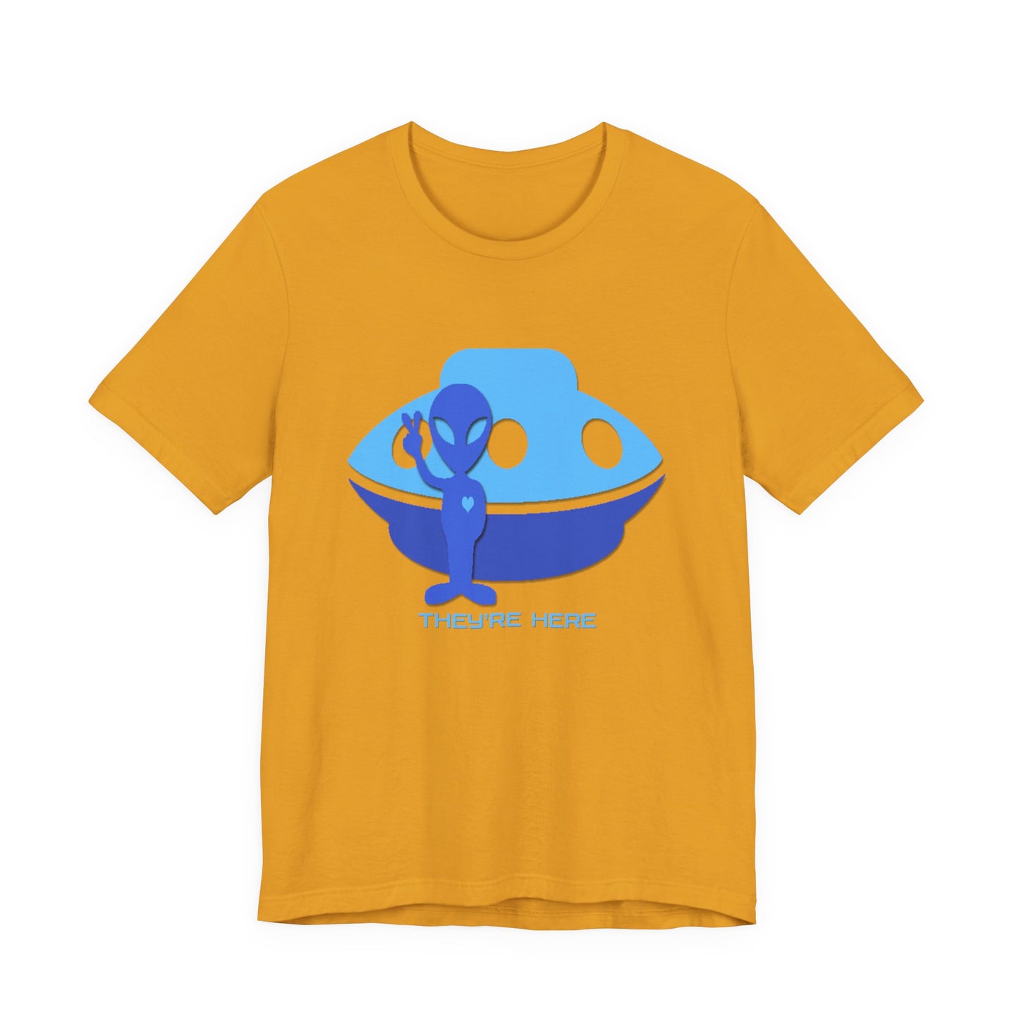 They Are Here T-Shirt Short Sleeve