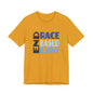 END RACE BASED LAW Blue T-Shirt Short Sleeve