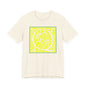 Q Scroll Yellow T-Shirt Short Sleeve