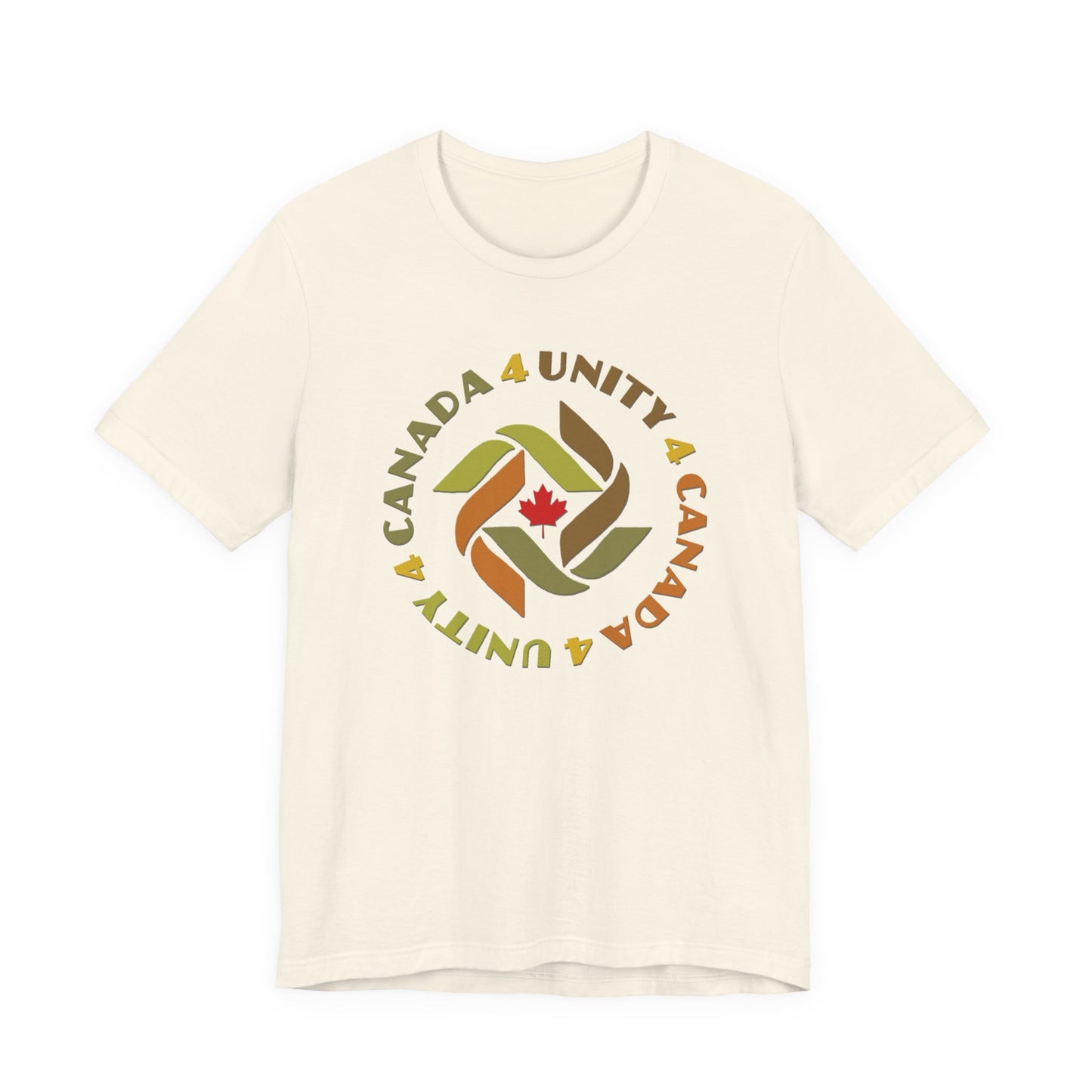 Unity 4 Canada Earth Tones T-Shirt Short Sleeve