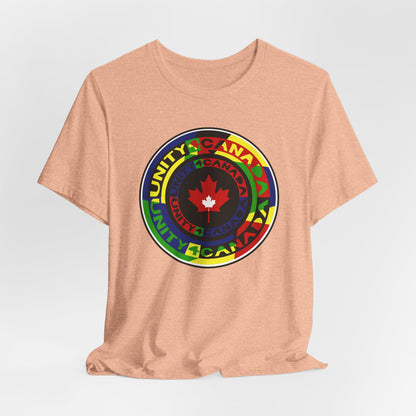 Unity 4 Canada Multi Colour T-Shirt Short Sleeve