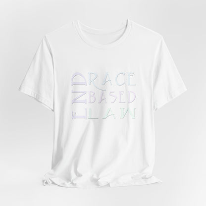 END RACE BASED LAW  Slim Pastel T-Shirt Short Sleeve