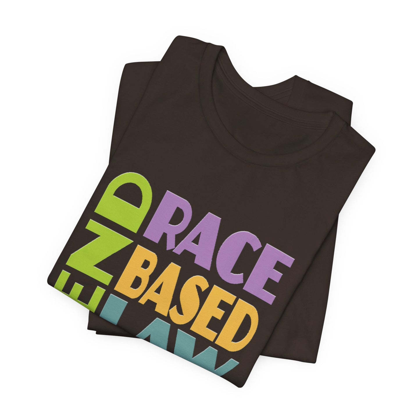 END RACE BASED LAW Pastel T-Shirt Short Sleeve